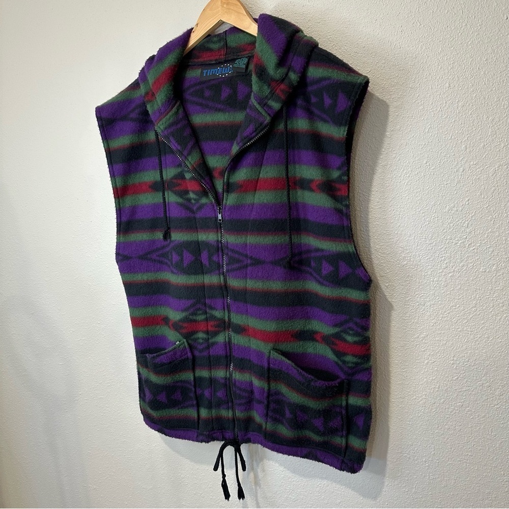 Timewear Aztec Fleece Vest - Picture 2 of 12